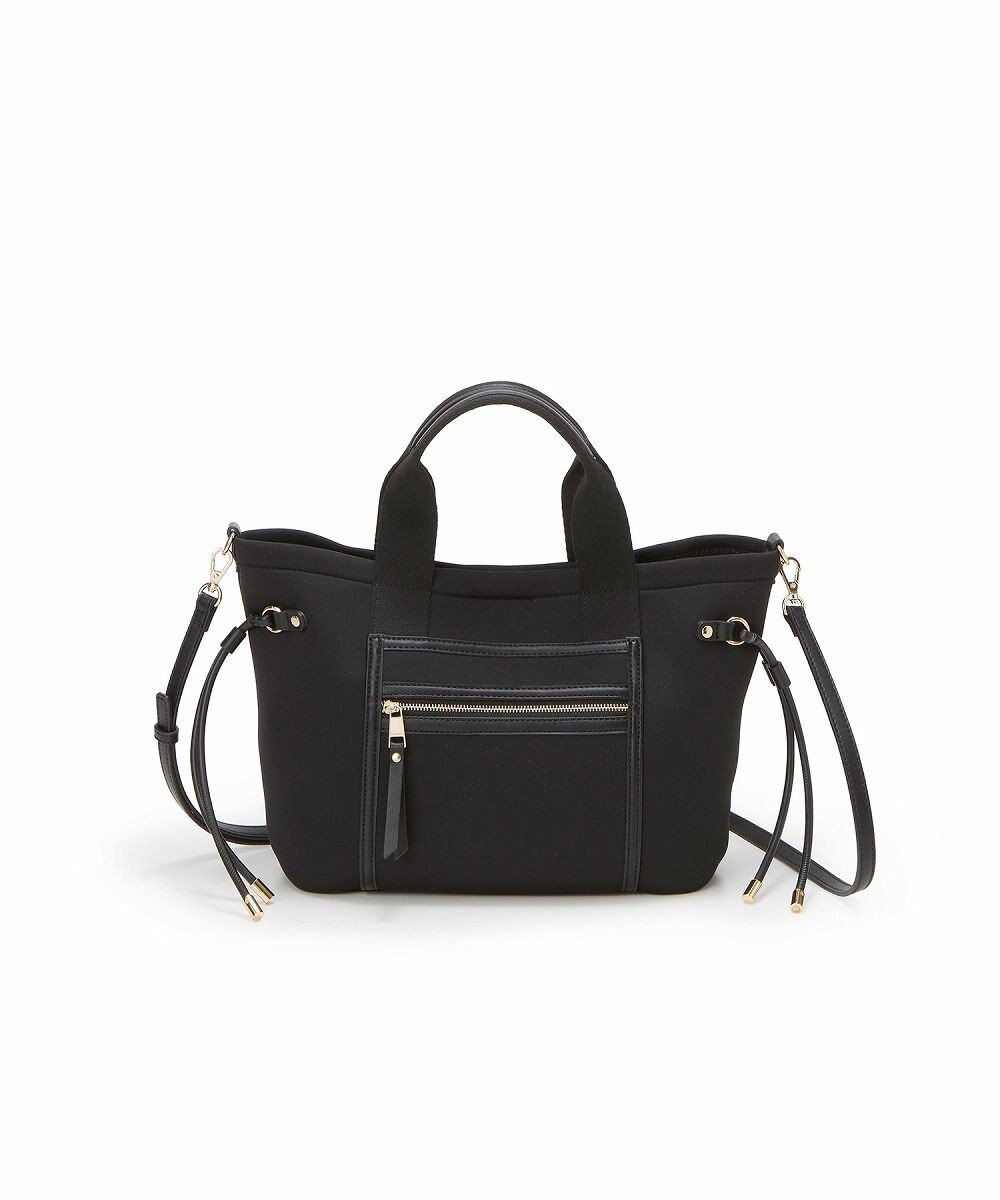 TOPKAPI 【新色追加】【TREASURE TOPKAPI】ネオプレン フロントポケット 2way ショルダー付き ミニトートバッグ 