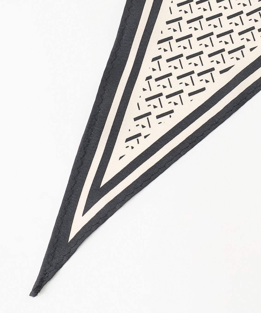 23区 【Oggi4月号掲載】ジオメトリック柄 ダイヤスカーフ 