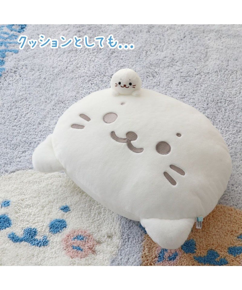 Mother garden しろたん ちょこんと 膝上クッション 33cm 