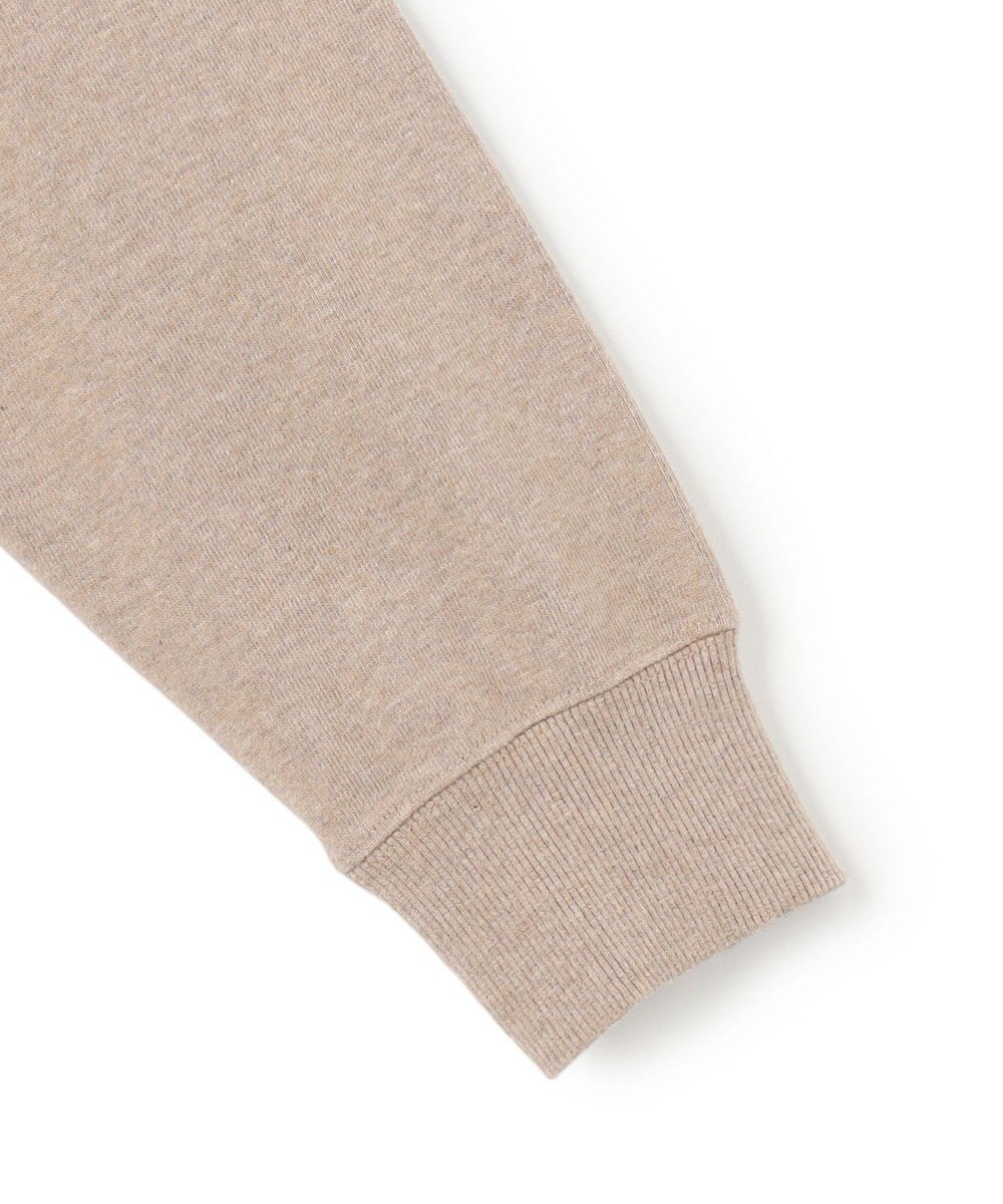 J.PRESS YORK STREET 【UNISEX】ヘビー天竺ハーフジップ スウェット 