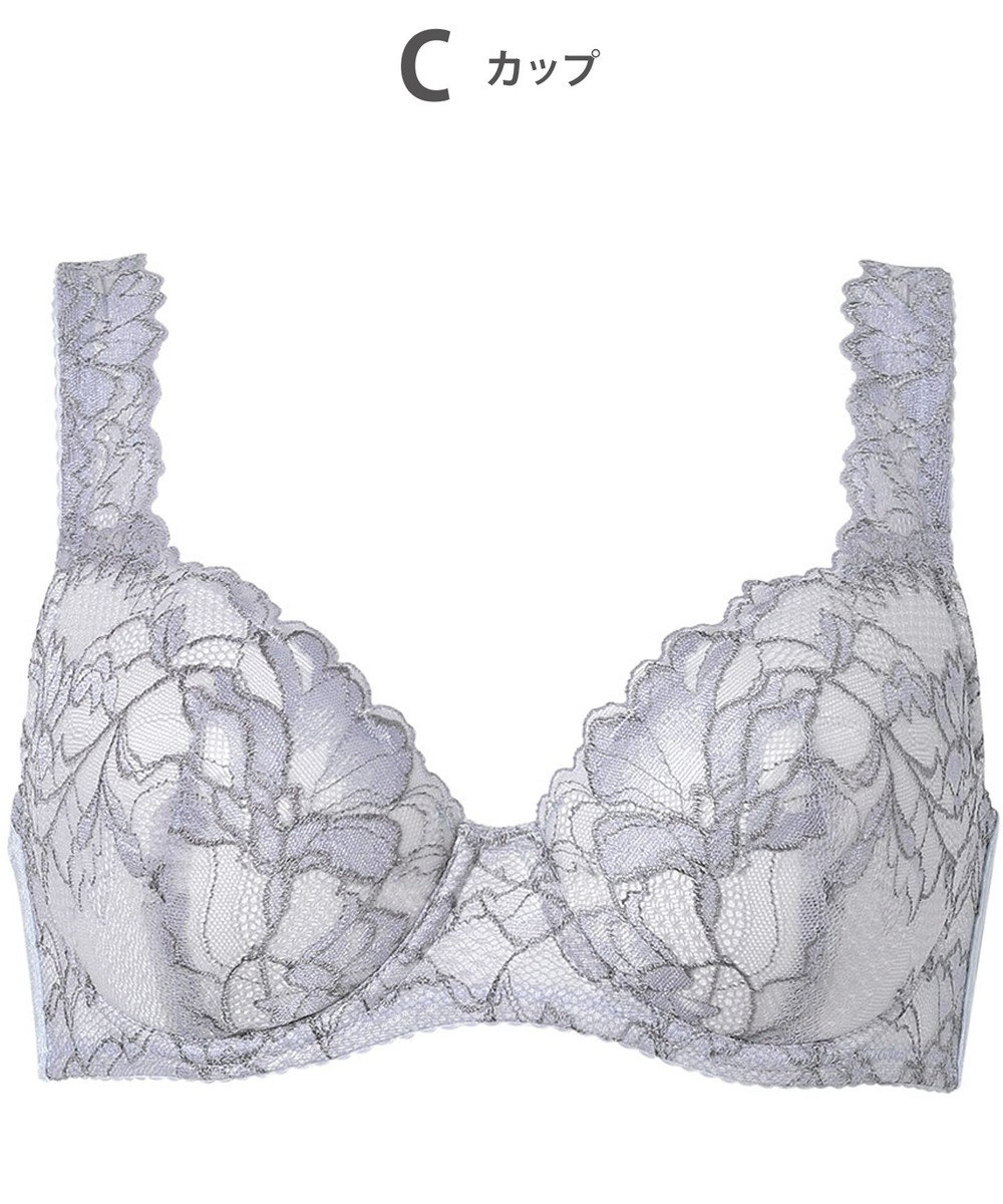 Wing ブラジャー Wing Lesiage 包みこむようなフィット感 安定感のあるつけごこち 肩にくいこみにくい ブラ PB3010 ウイング／ワコール 