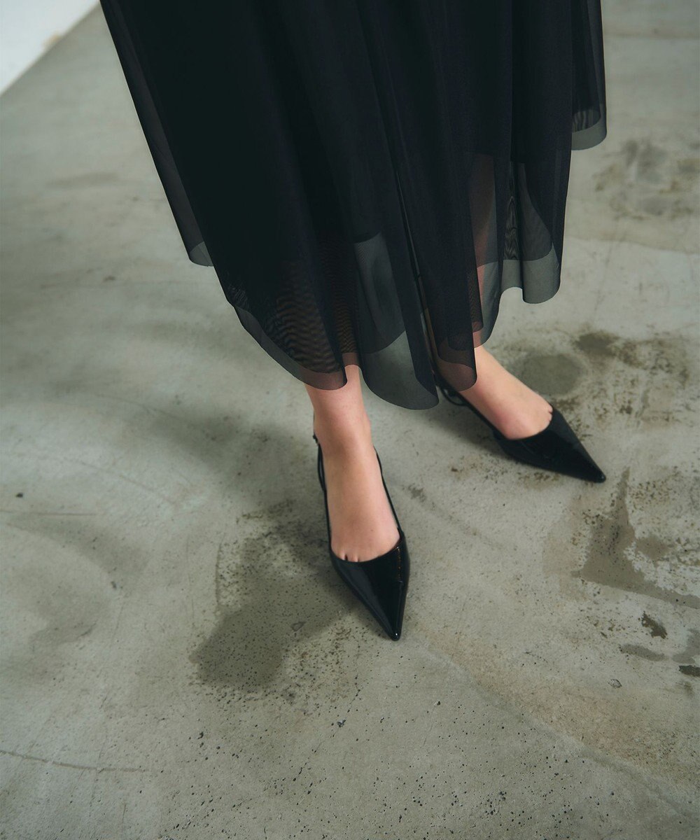 GRACE CONTINENTAL テーラーチュールワンピース 