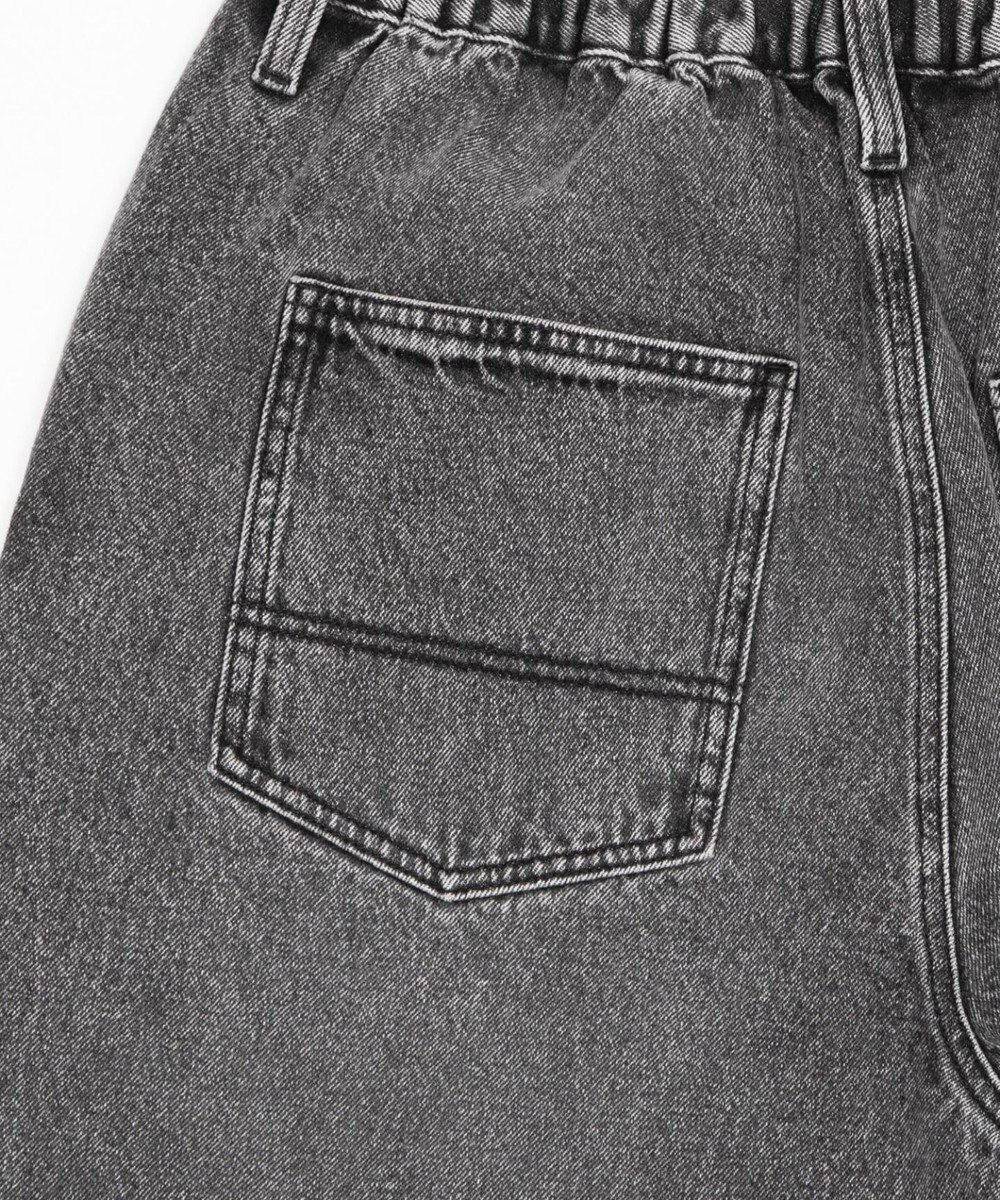 WEGO タックワイドストレートデニム 