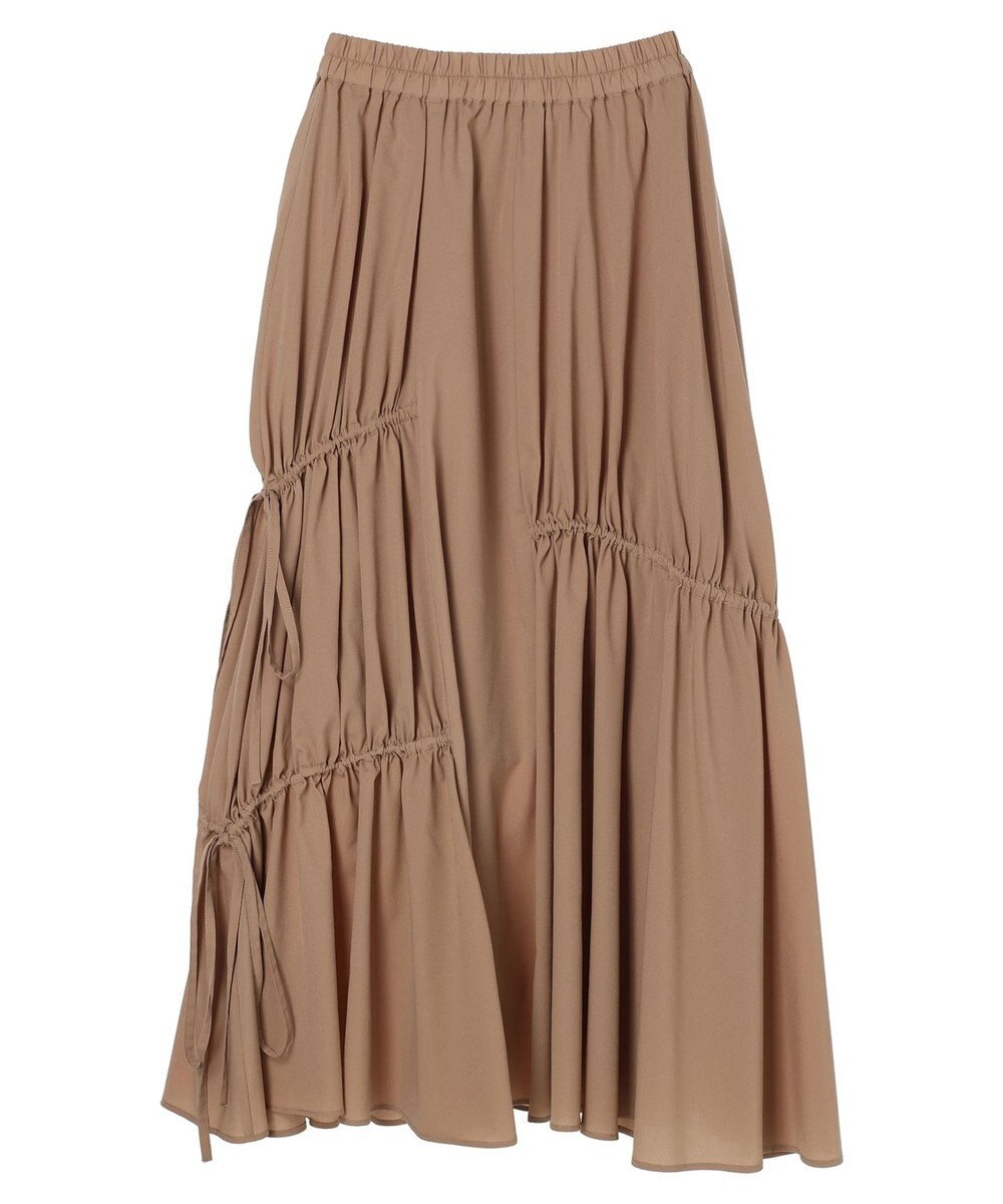 earth music&ecology ドロストギャザーフレアスカート 