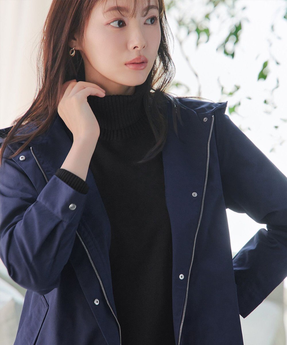 Tiaclasse 【新色追加・洗える・撥水】ドロストマウンテンパーカー 