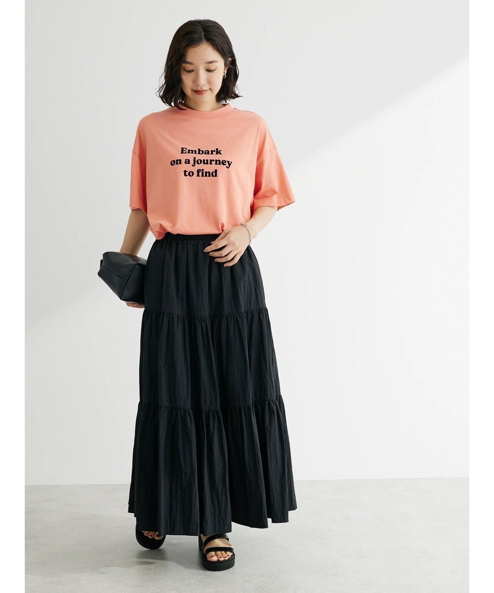 Green Parks ブロックロゴオーバーサイズＴシャツ 