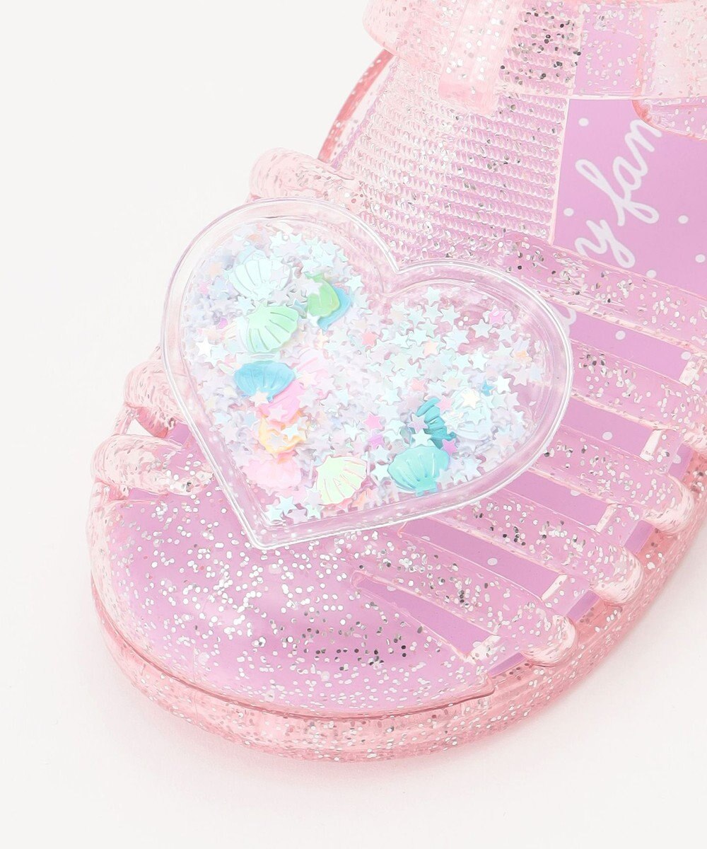 ANY KIDS しゃらしゃらジェリーサンダル 