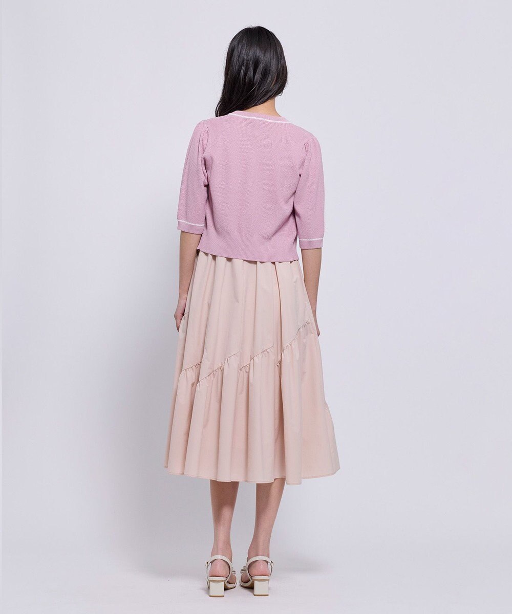 TOCCA HONEYCOMB MESH KNIT カーディガン 