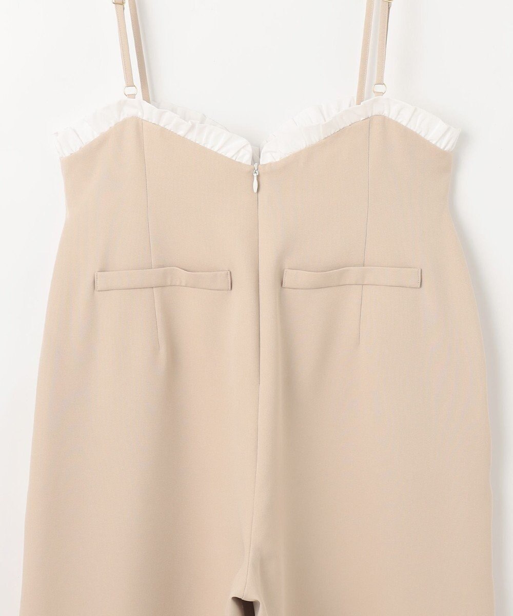 Feroux フリルデザイン・サス付きパンツ 