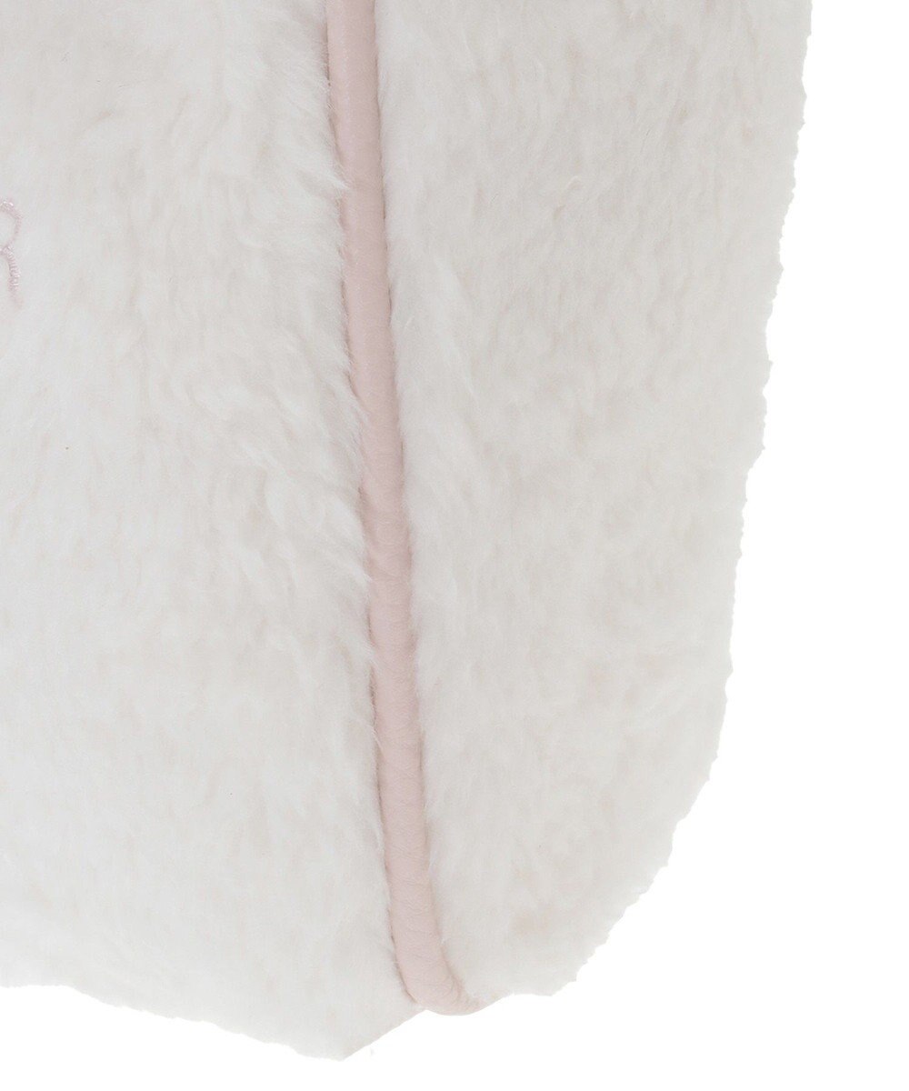 Maison de FLEUR スカーフ付きボア2WaySトートバッグ 