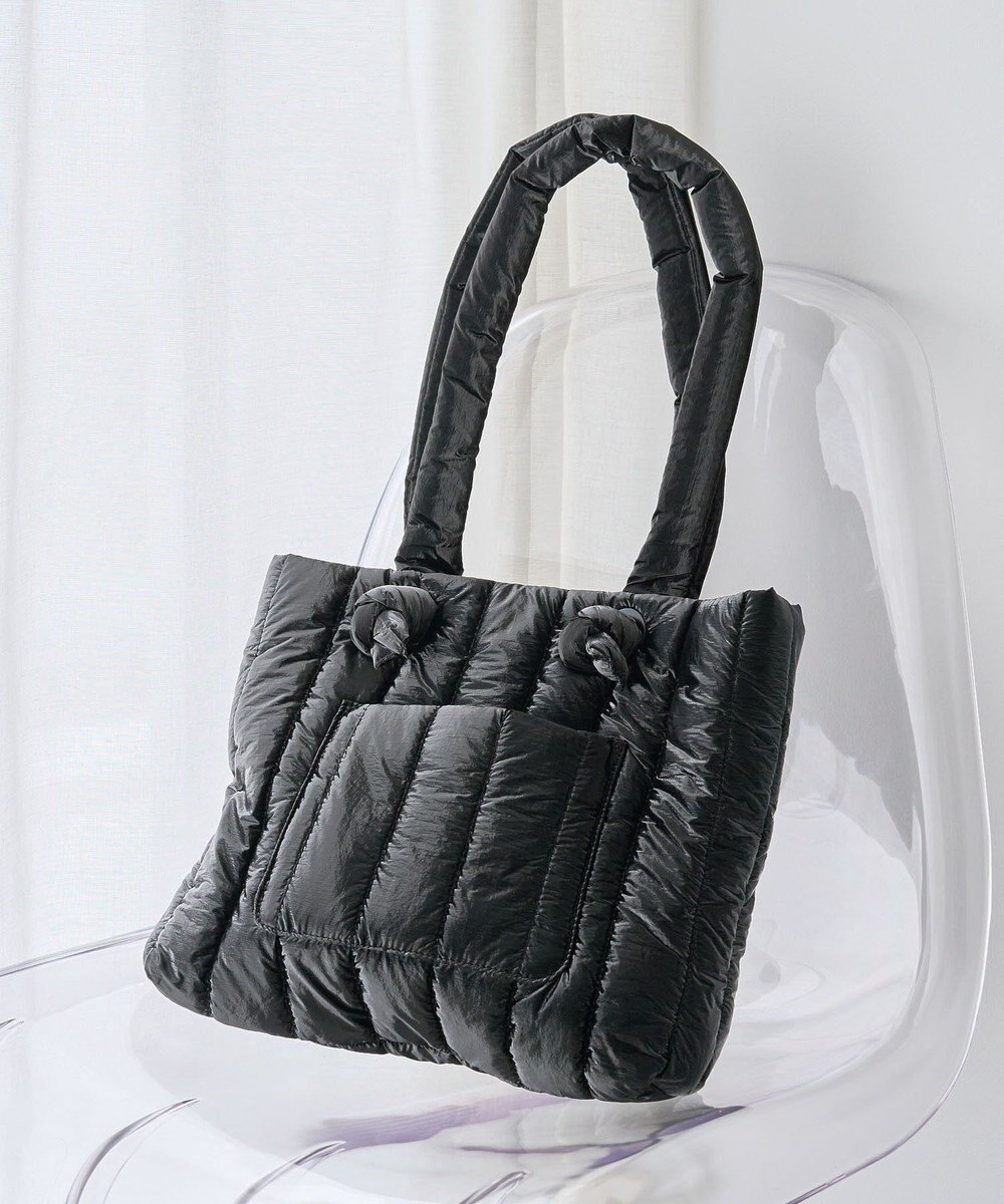 Green Parks ・ｆｕｒｒｙ　ｒａｔｅ　シャイニーキルティングバッグ 