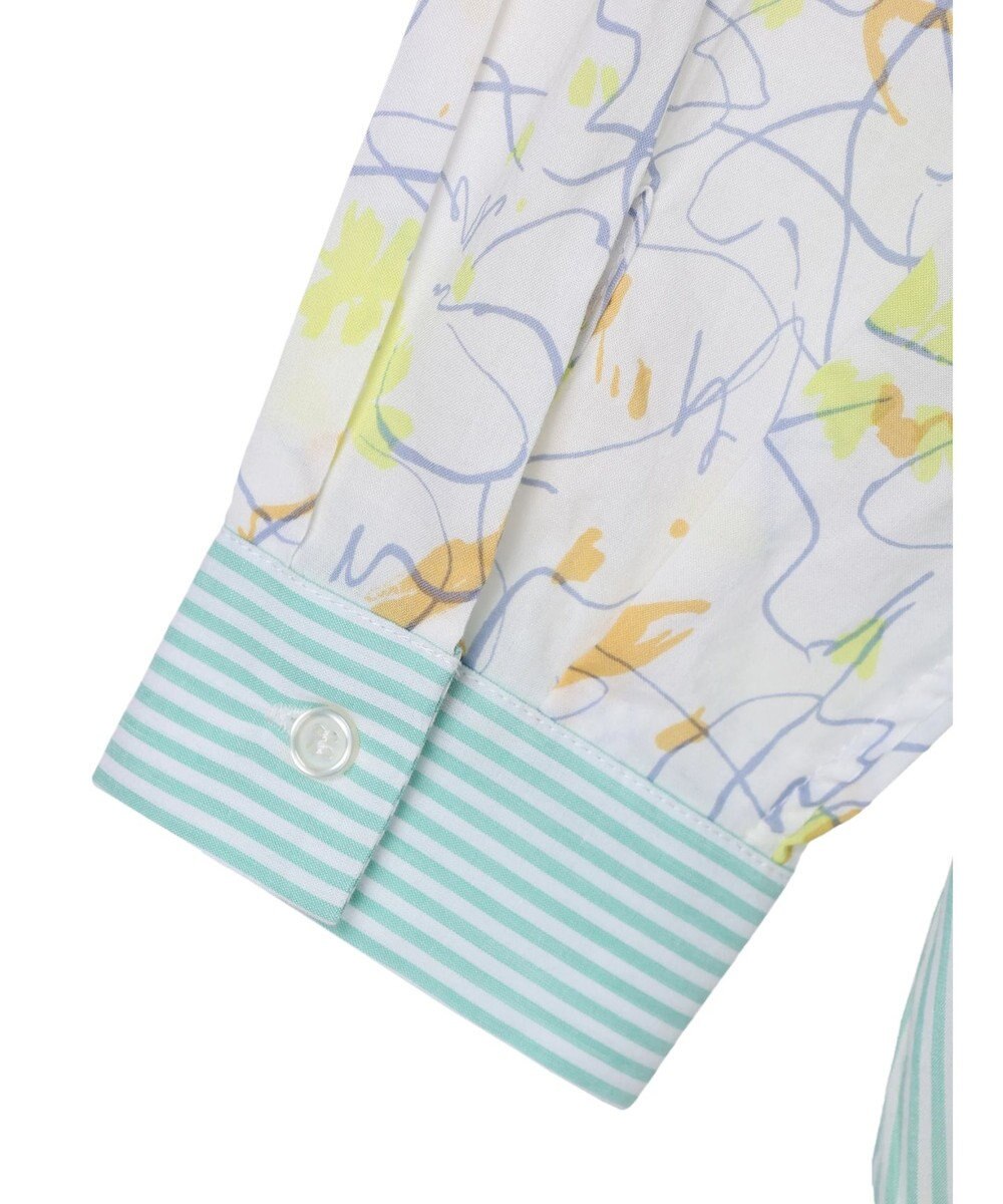 AMERICAN HOLIC Ｆｌｏｗｅｒ　×　Ｓｔｒｉｐｅシャツチュニック 