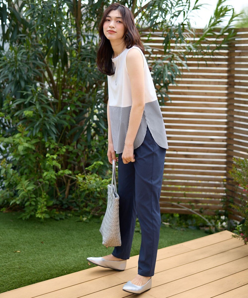 ANY L 【洗濯機可】ラウンドヘムコンビインナー 