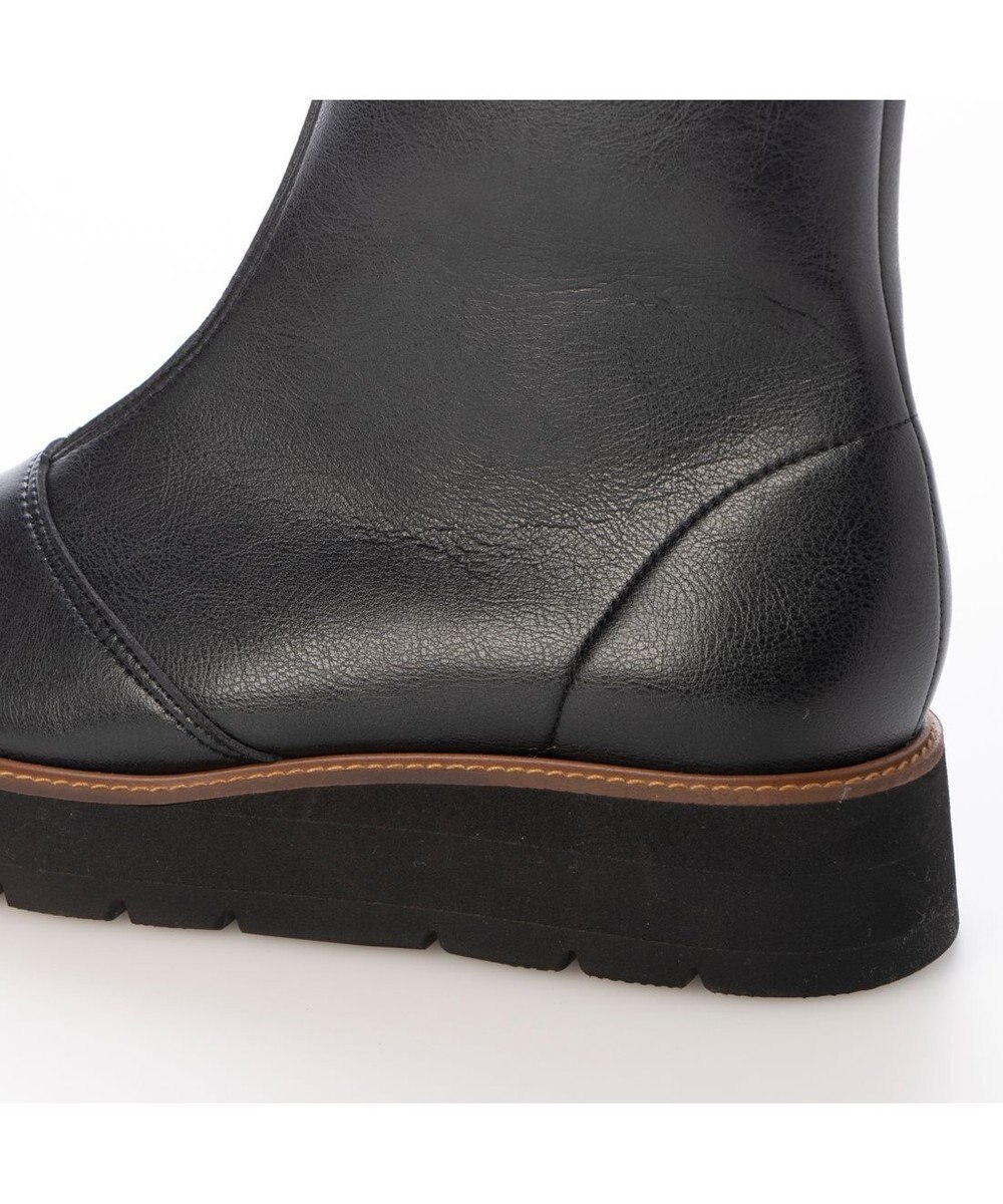 MODE ET JACOMO <MODE ET JACOMO>厚底フロントジッパーブーツ 