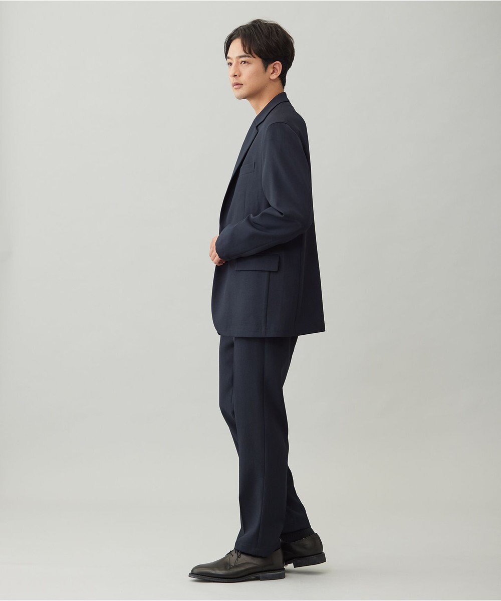 UNFILO MENS 【OCEANS 雑誌・web・YouTube 掲載】WOOL TOUCH 機能美ジャケット【東レ開発のウール見え高機能素材】 