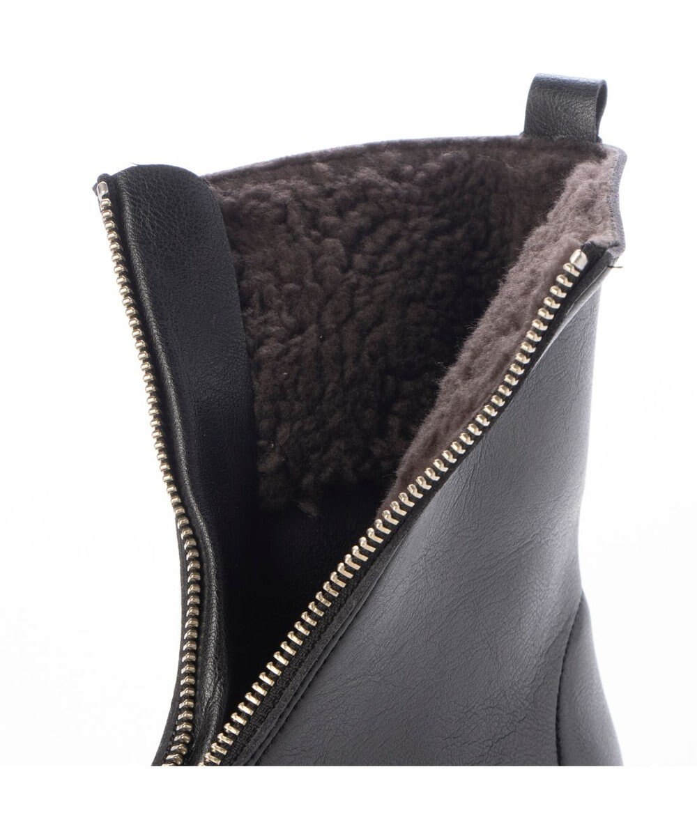 MODE ET JACOMO <MODE ET JACOMO>厚底フロントジッパーブーツ 