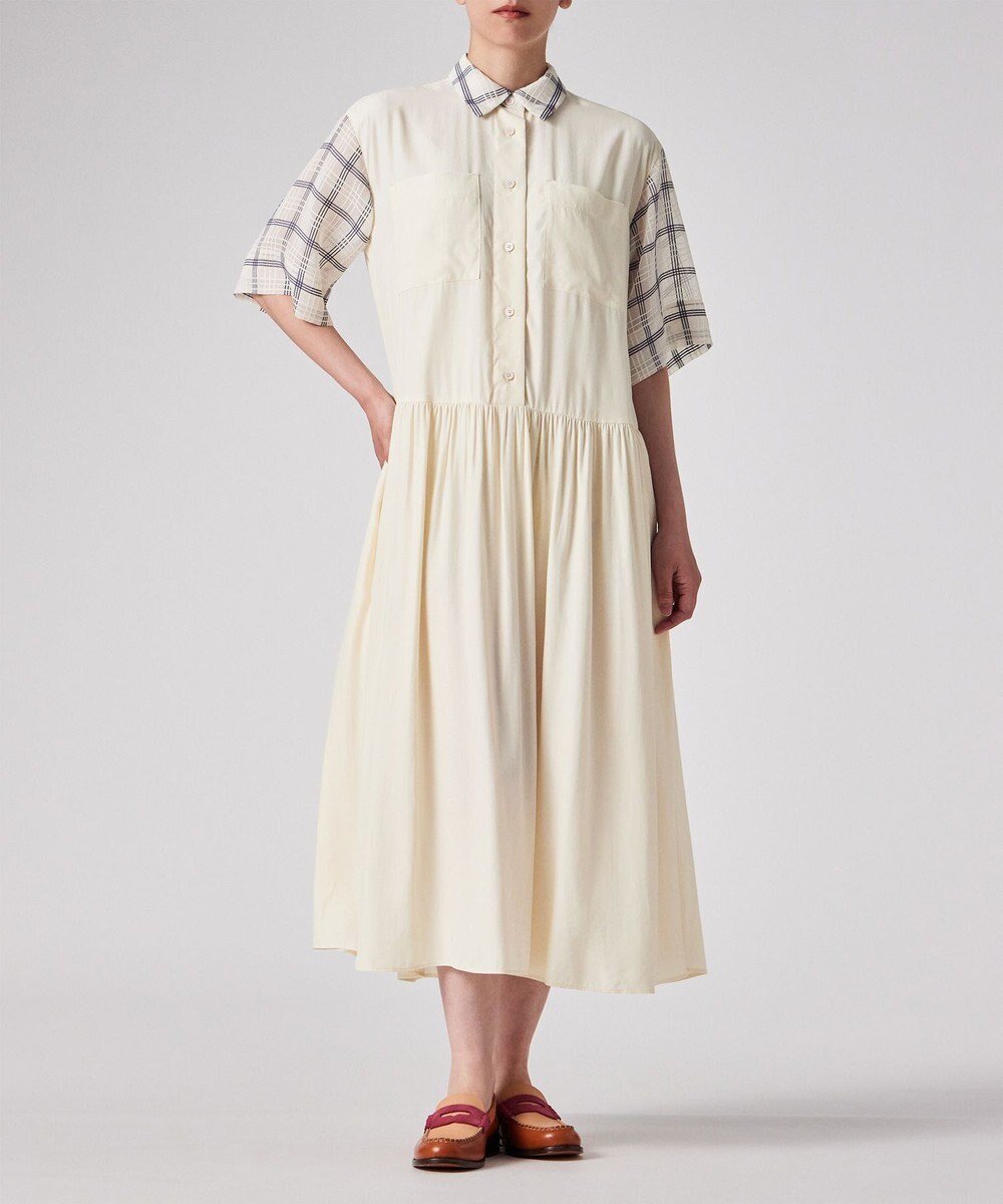 Paul Smith シアー チェック ワンピース 