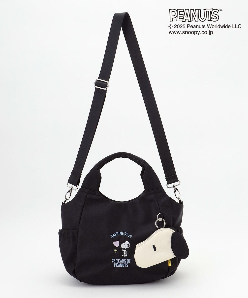 Y'SACCS SNOOPYデザイン　ギャザー2wayミニトート 