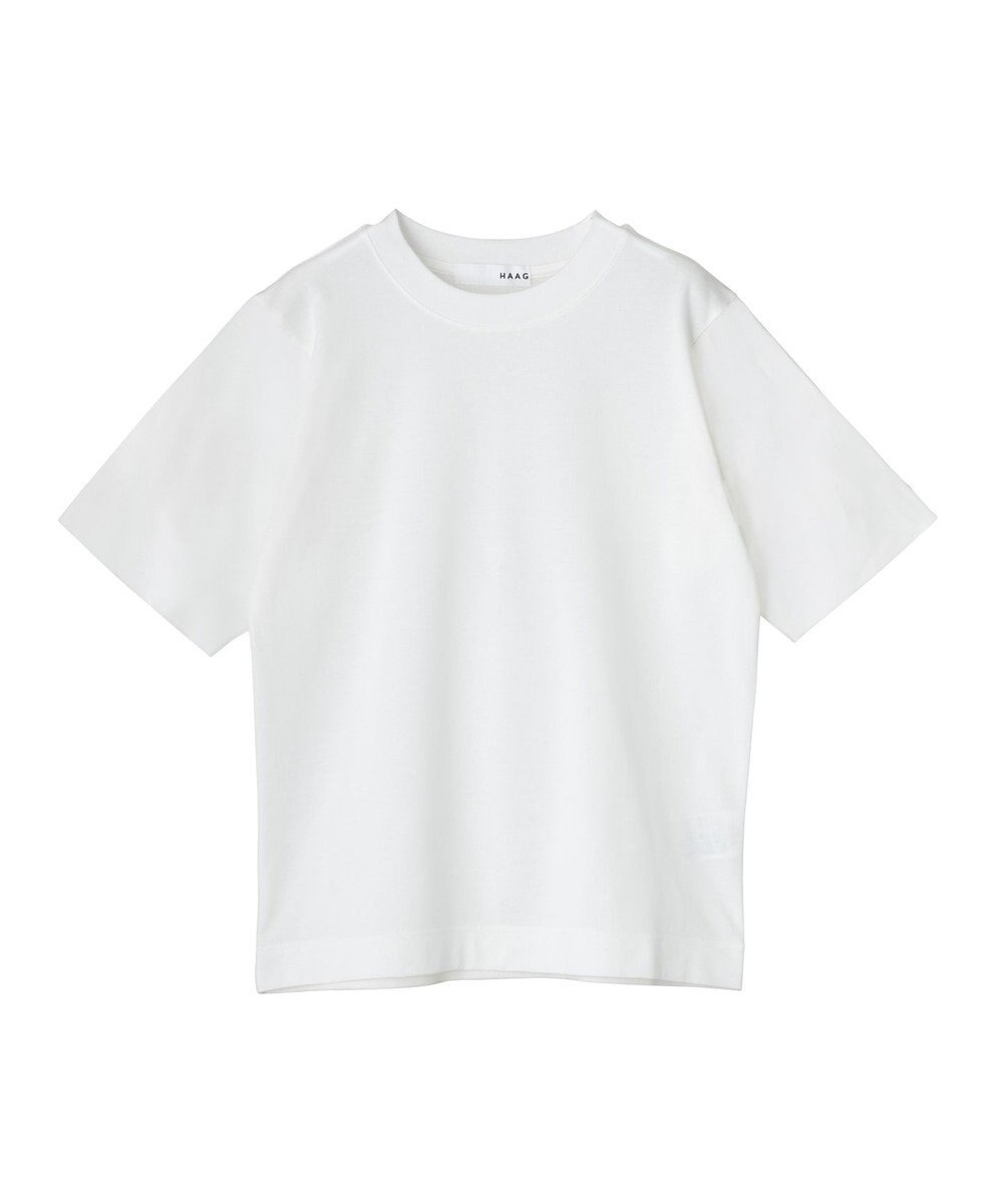 HAAG スマイルコットン BACK RIB T-SHIRTS Tシャツ 