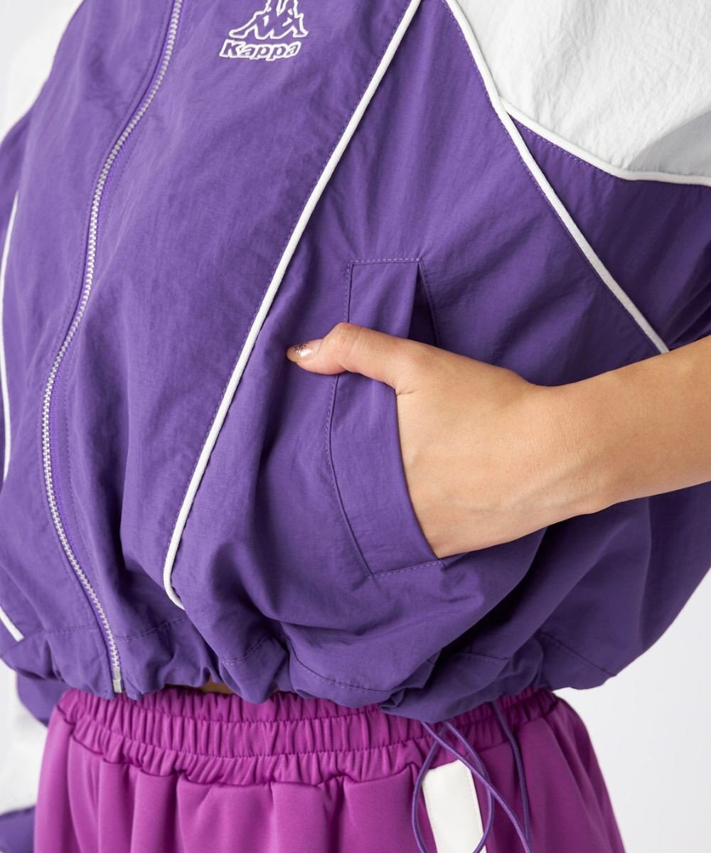 OP／FILA 【Kappa】ショート丈 ナイロントラックジャケット 