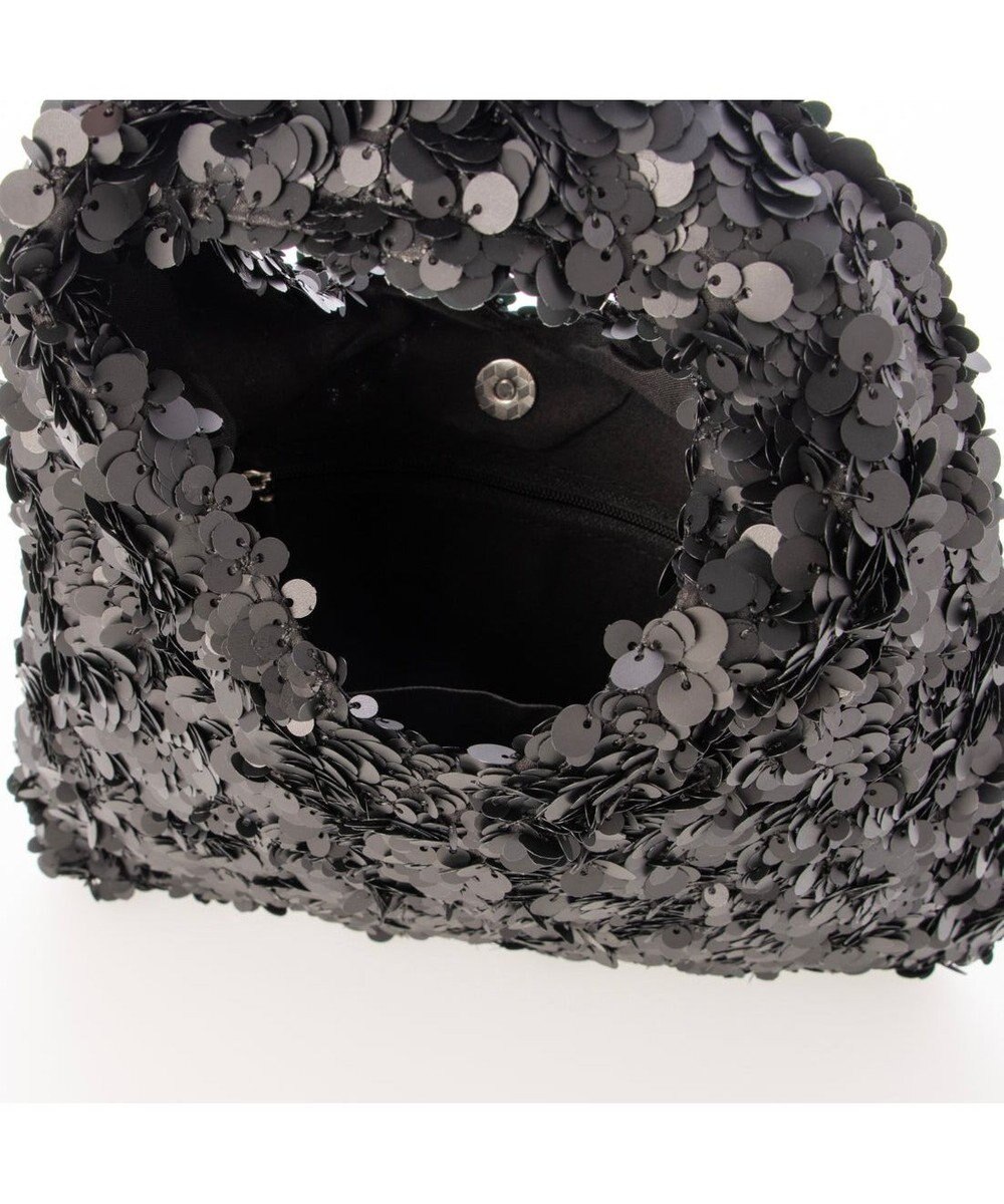 UNBILLION カシュカシュ cachecache / スパンコールトライアングルバッグ 