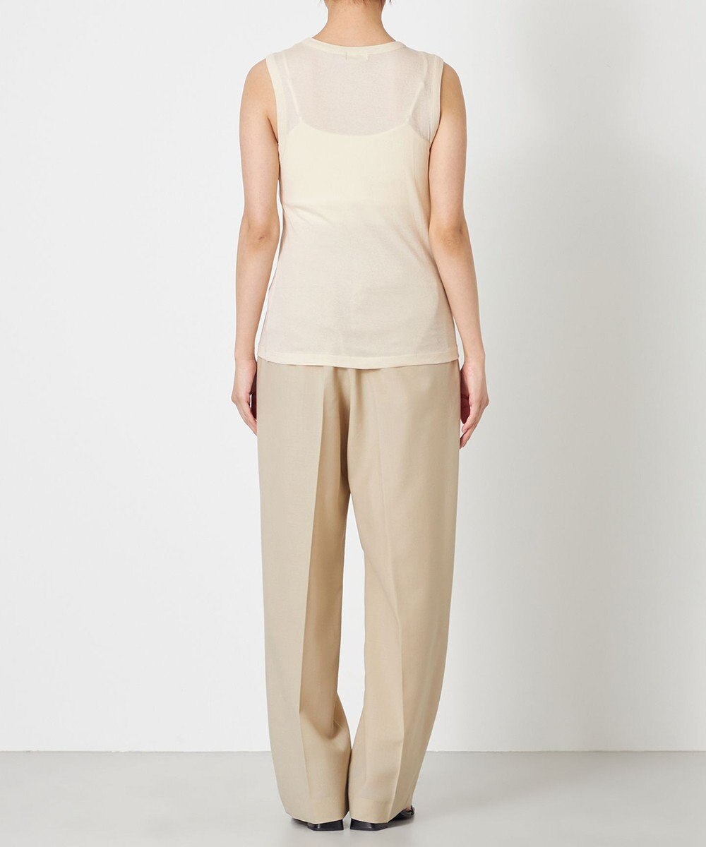 NAVE 【Nave・洗える】ガーゼフライス タンクトップ 