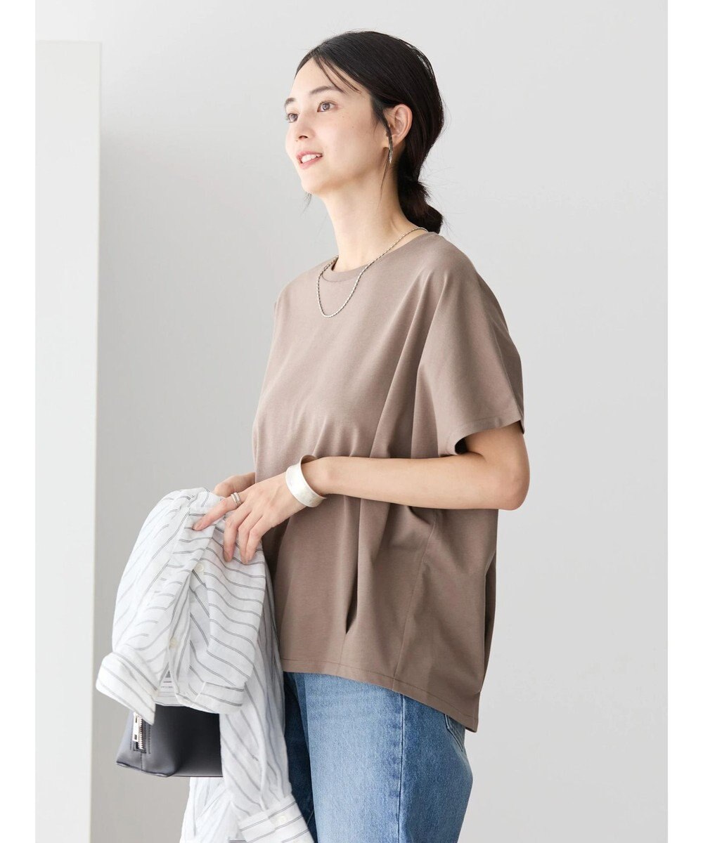 AMERICAN HOLIC 接触冷感裾タックカットプルオーバー 