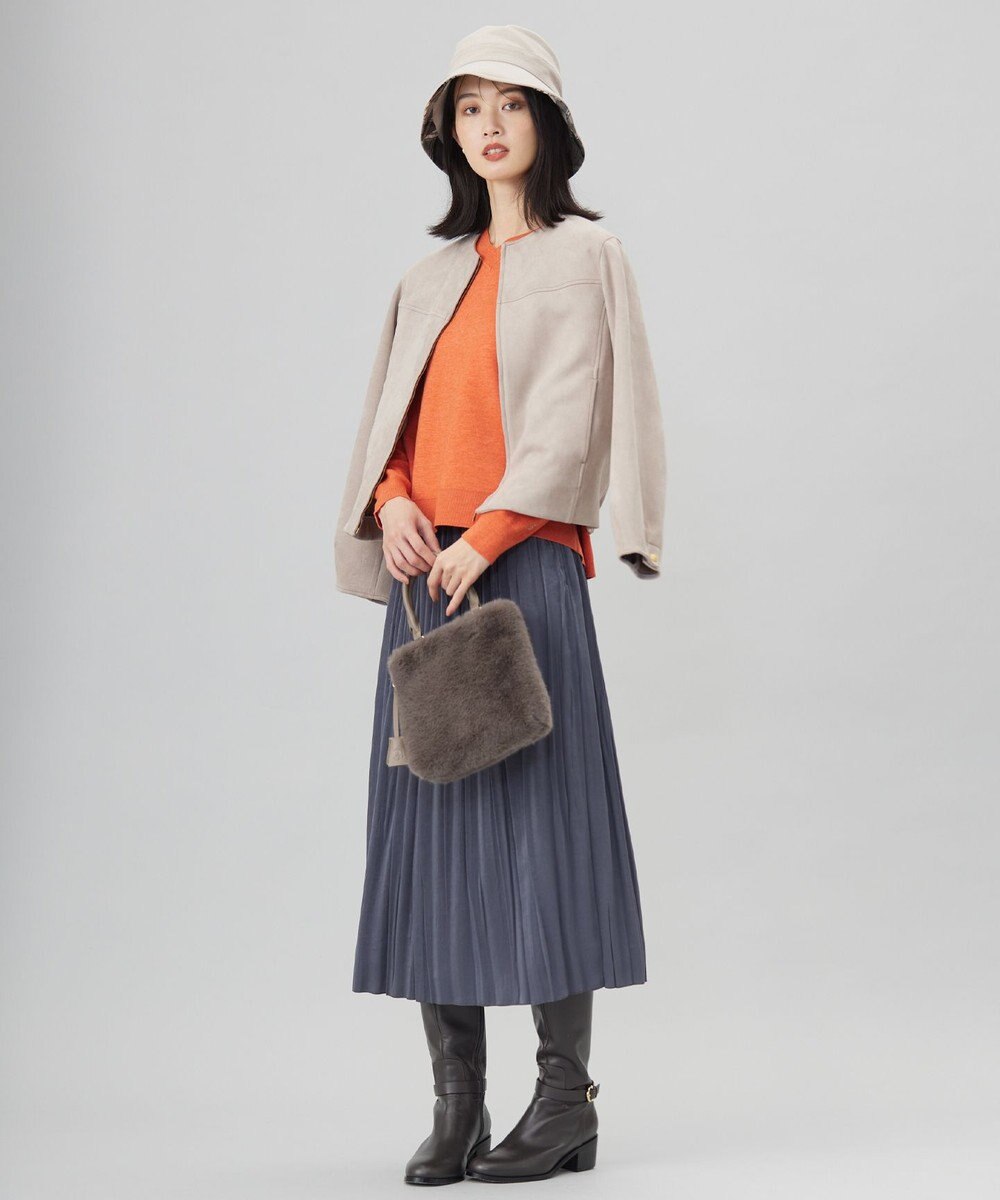 J.PRESS LADIES L 【洗える】FINE SWEAT ニット 