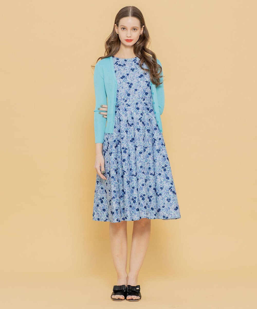 TOCCA 【LIBERTY社オリジナル素材】【洗える！】PENSTEMON ROAD ドレス 