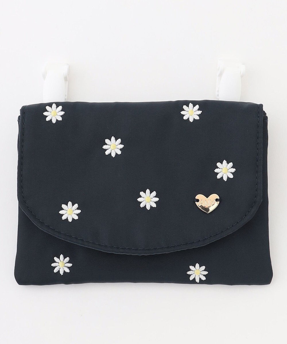ANY KIDS 総柄刺繍移動ポケット 