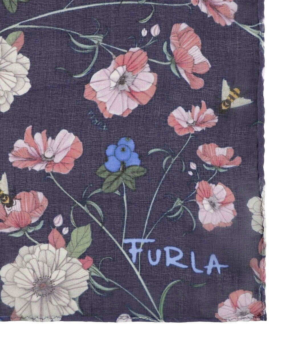 MOONBAT FURLA(フルラ) シルクシフォンロングスカーフ／35×150cm 