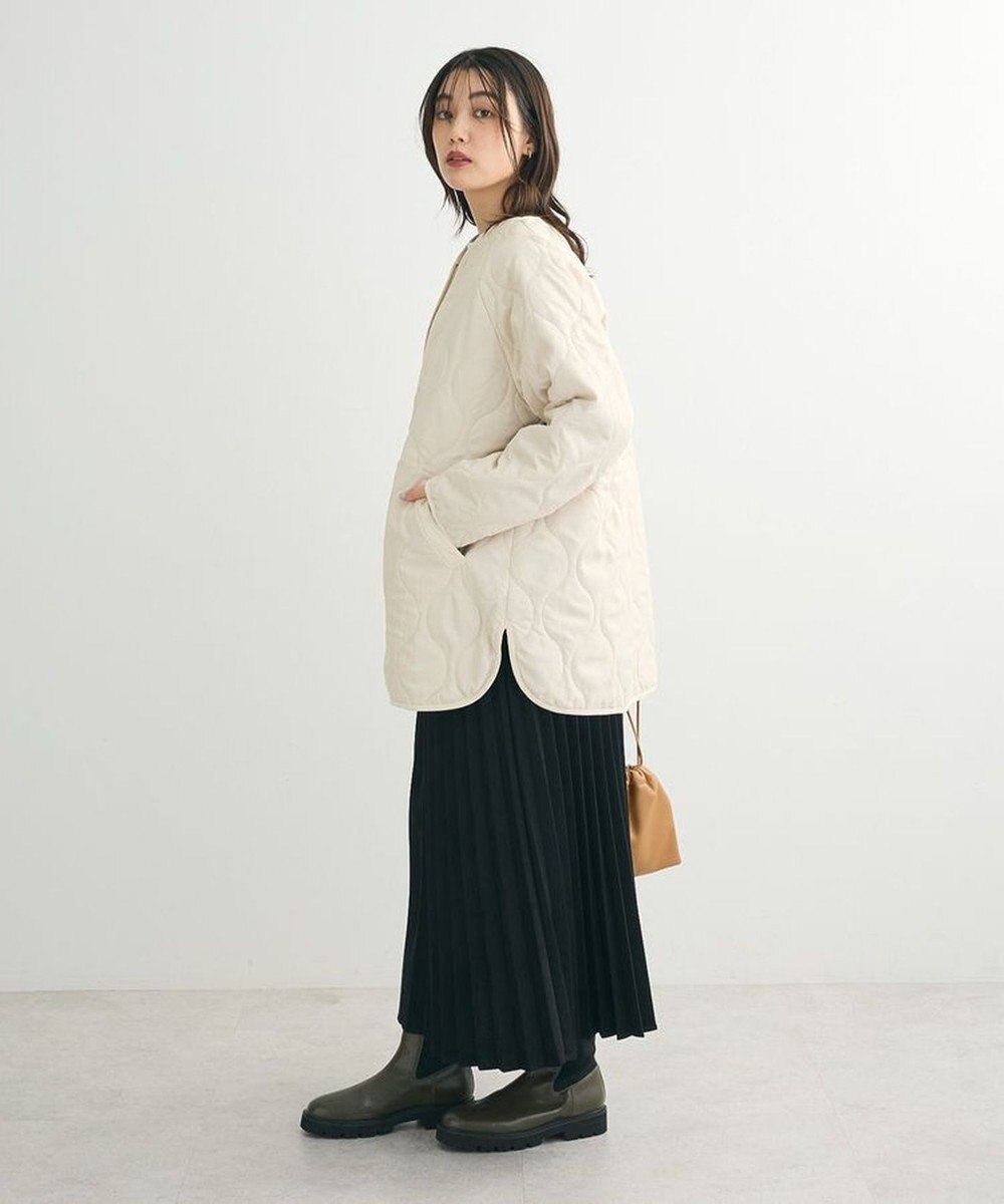 Green Parks 撥水加工　キルティングＺＩＰブルゾン 