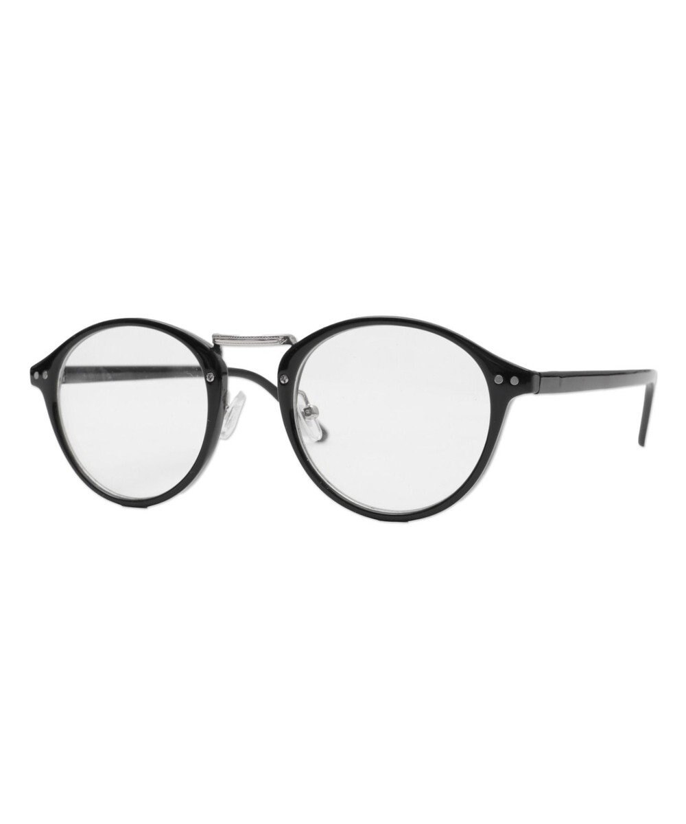 WEGO 【ユニセックス着用ITEM】セルフレームクリアレンズアイウェア 