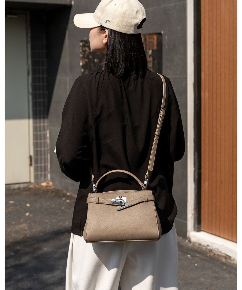 style code [Lyrss/リルス] 牛革 クラシック フラップ レザー ハンドバッグ 