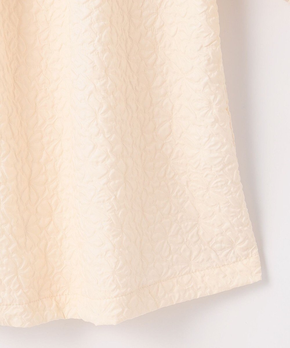 Feroux 【洗える】フクレジャガードチュニック ブラウス 