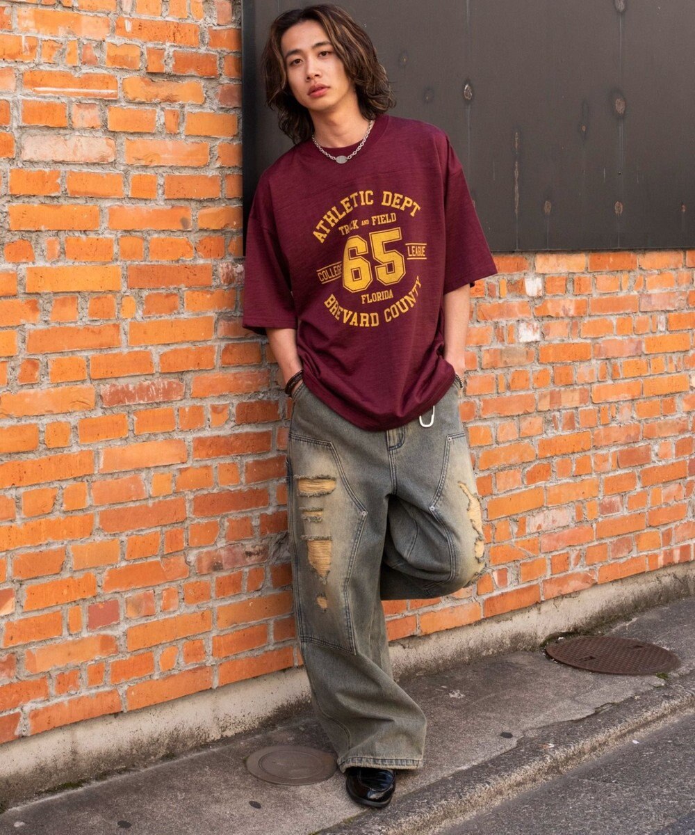 WEGO ナンバリングフットボールT（SS） 