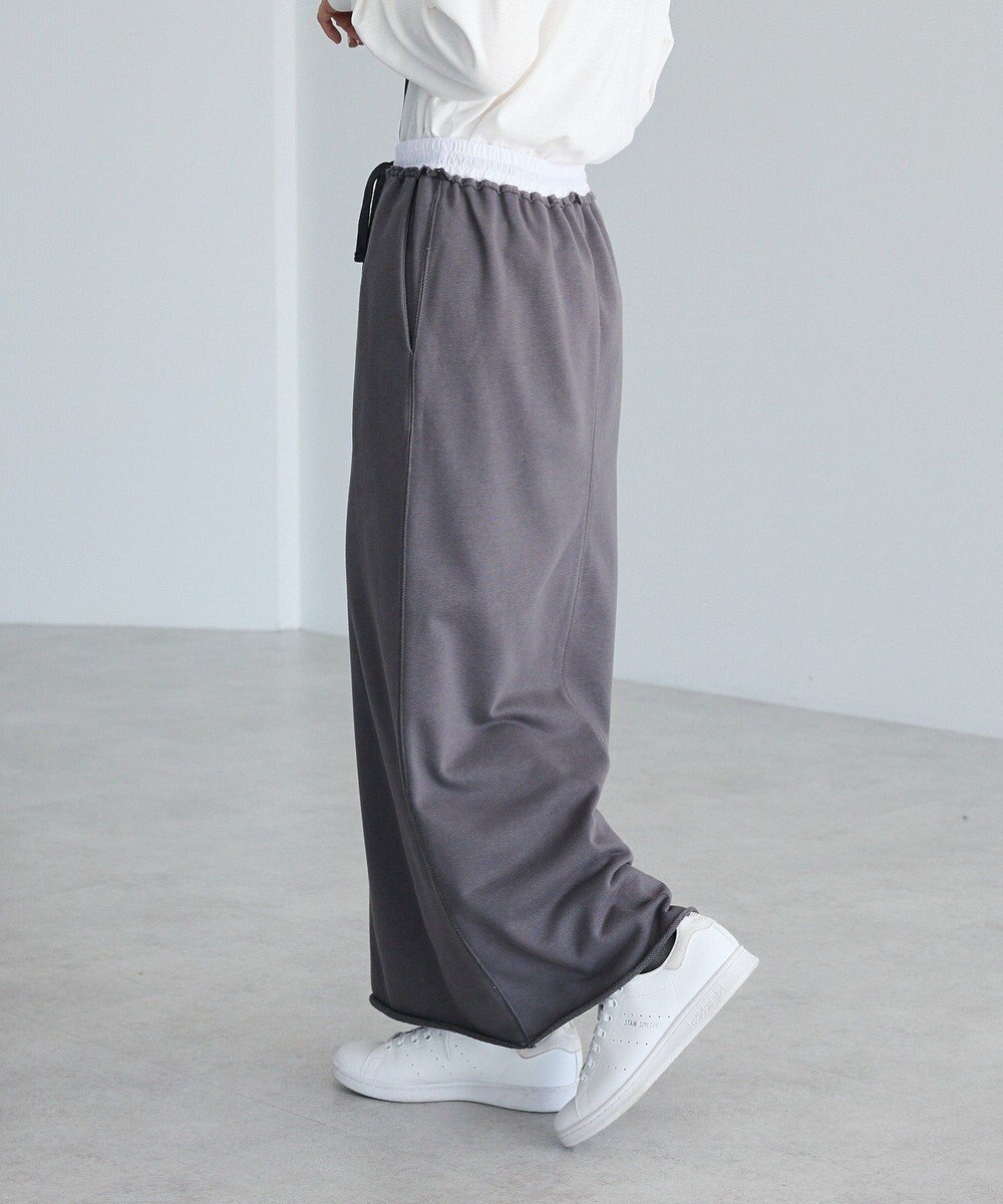 CRAFT STANDARD BOUTIQUE ダブルウェストカットソーロングスカート 