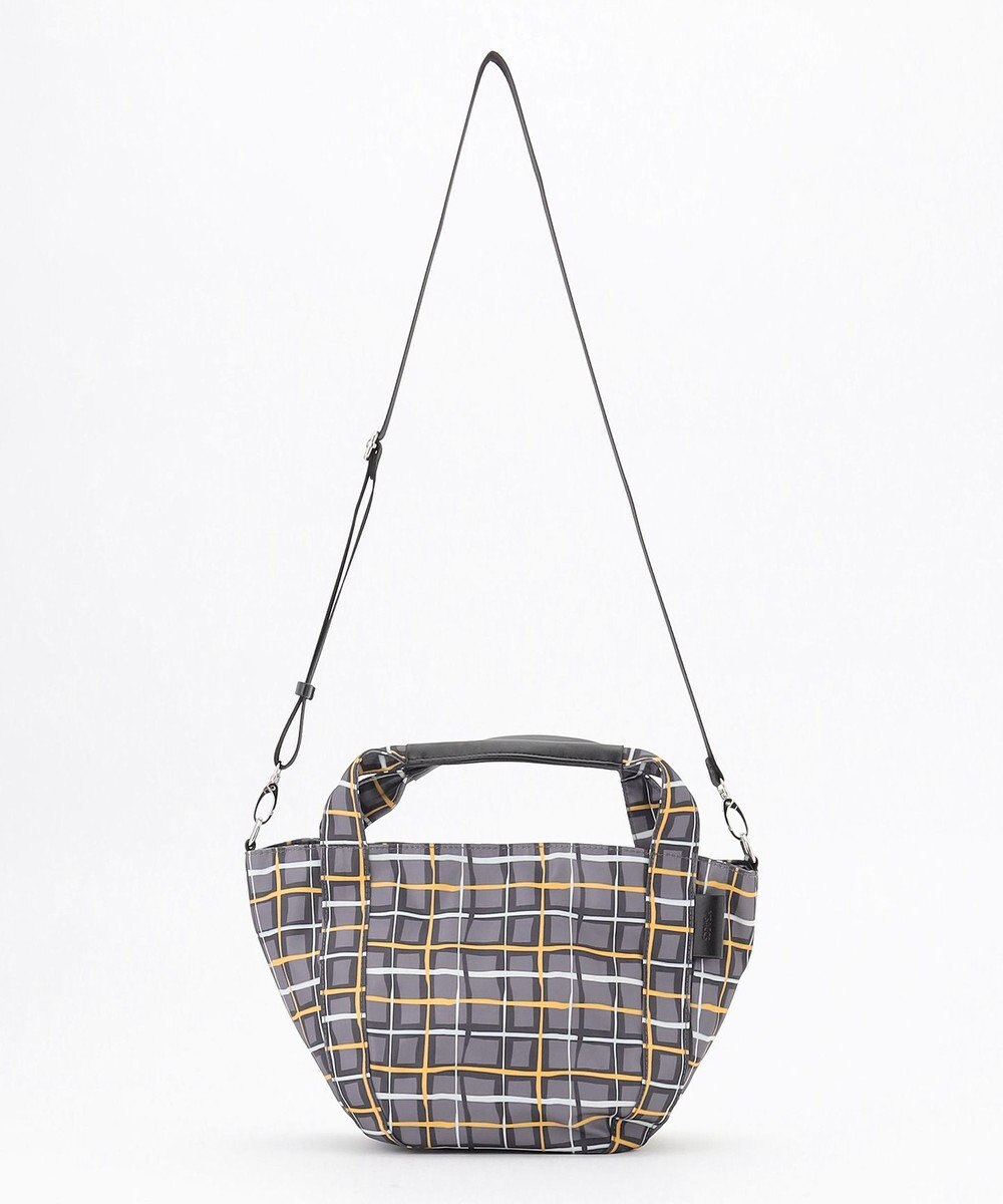 Y'SACCS ドローイングチェック 2WAYトートバッグ 