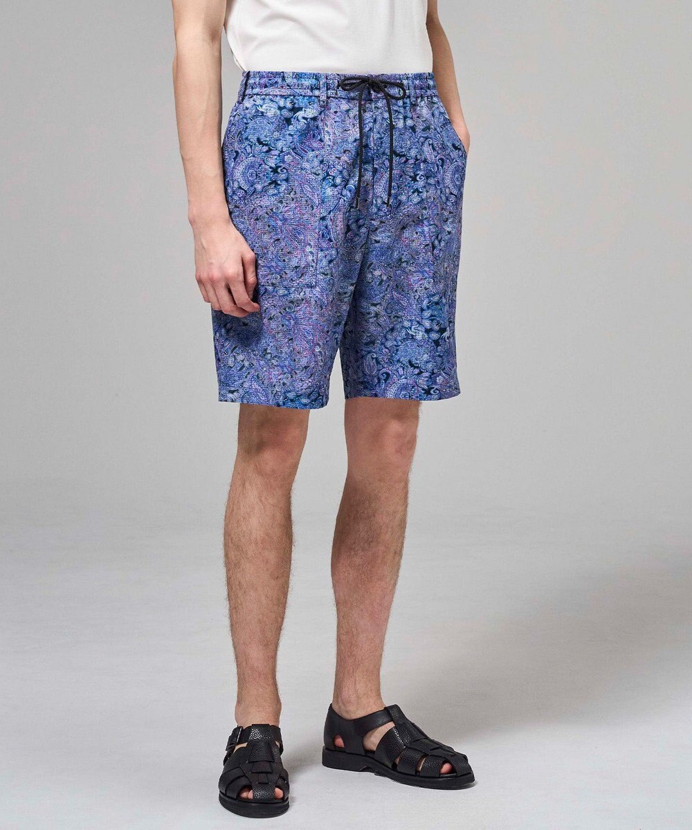 JOSEPH HOMME 【新素材】ドットエアーリバーシブル ドロスト付ショートパンツ / BERMUDA 
