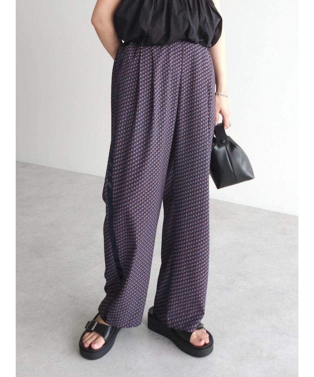 Green Parks サイドライン柄パンツ 