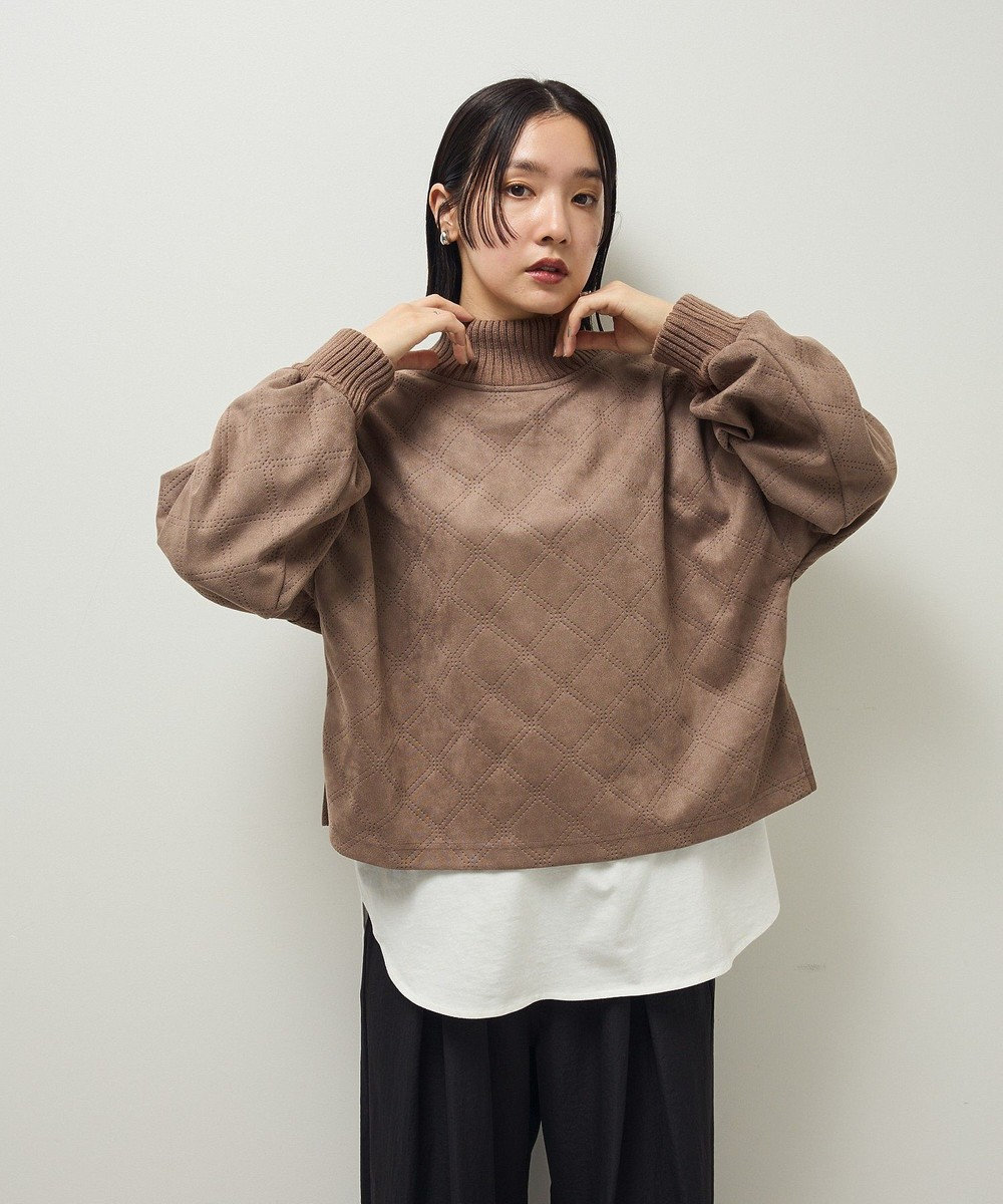 Green Parks ・ＥＬＥＮＣＡＲＥ　ＤＵＥ　エンボスプルオーバー 