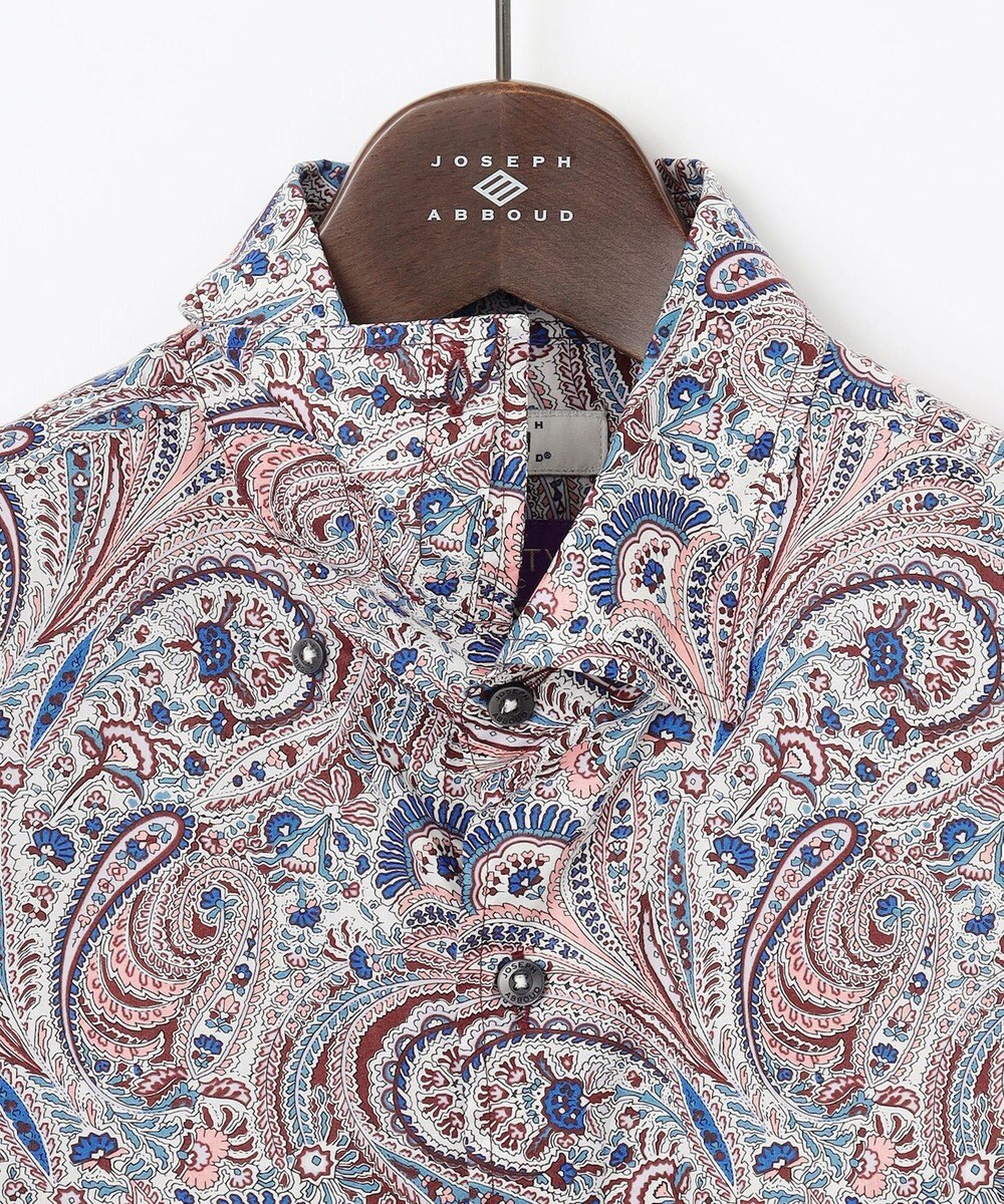 JOSEPH ABBOUD リバティプリント シャツ 