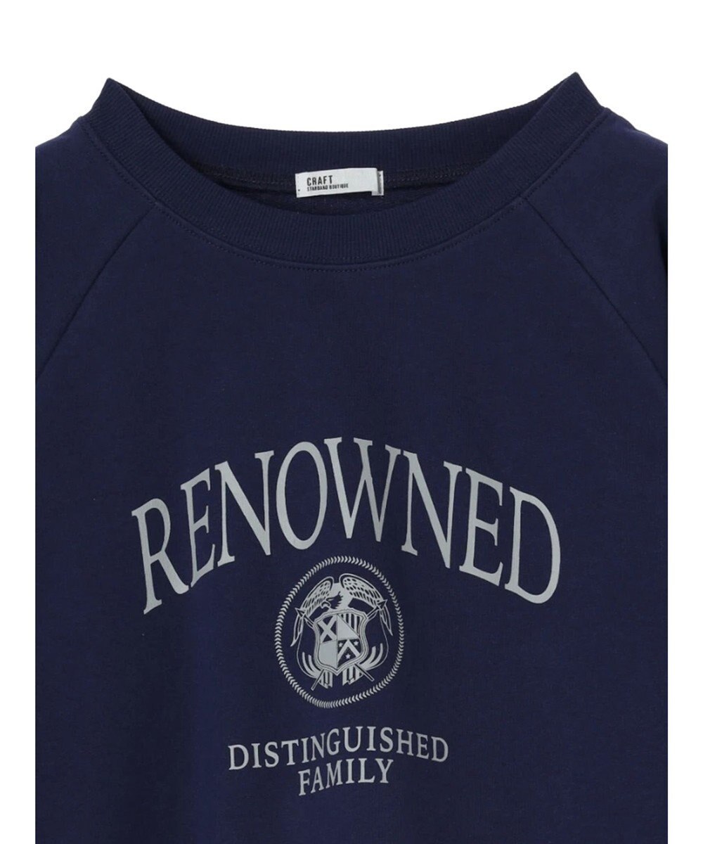 CRAFT STANDARD BOUTIQUE ミニ裏毛ロゴロンTee 