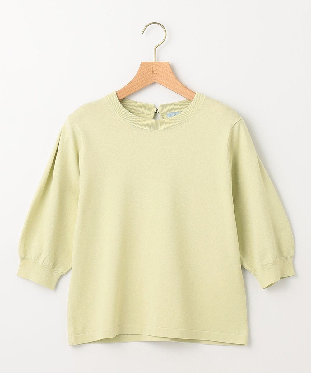 組曲 【アンサンブル対応】ブーケカラー6分袖ニット 