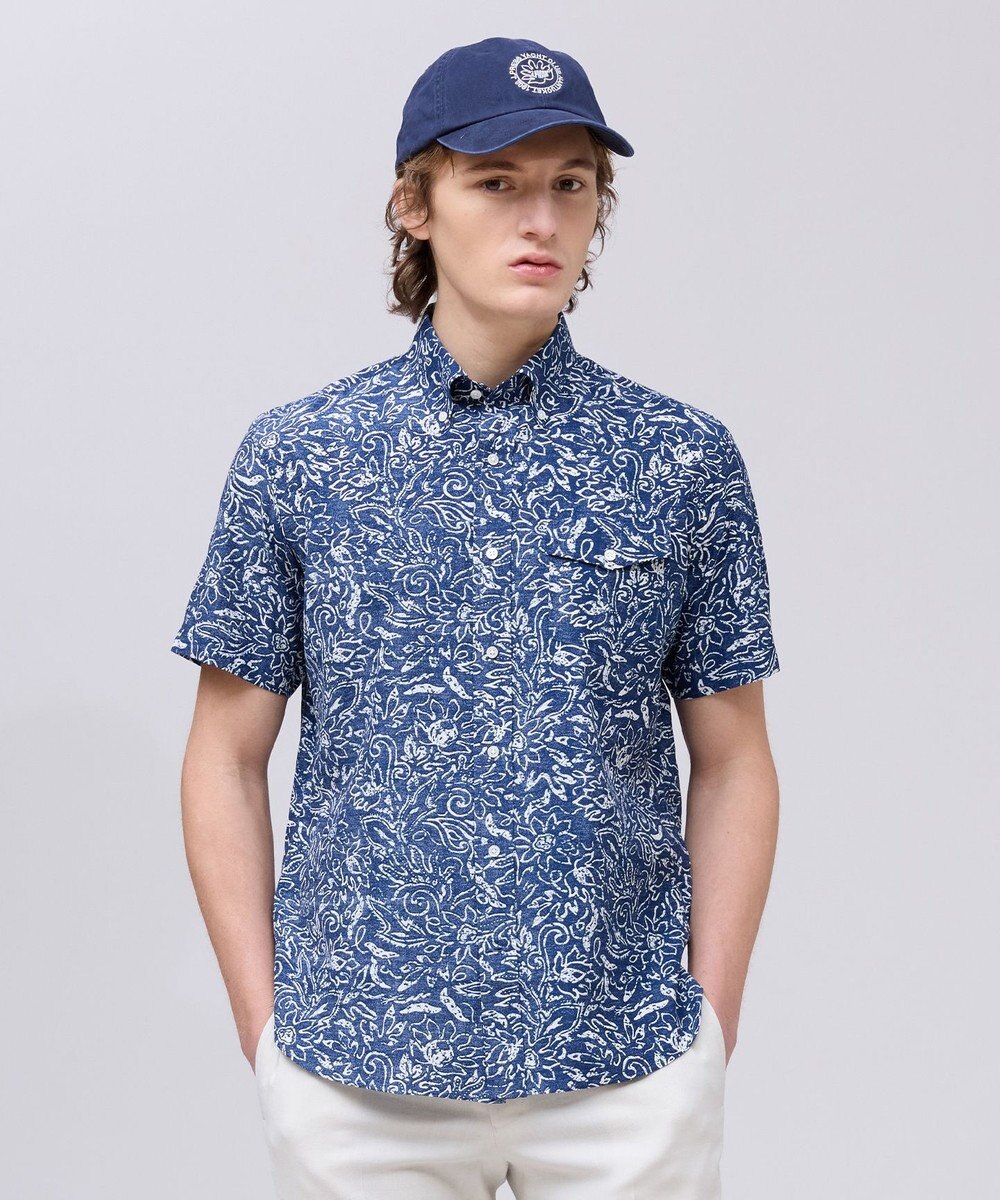 J.PRESS MEN 【J.PRESS YACHT CLUB】アーバンリゾート アロハ シャツ / B.D. 
