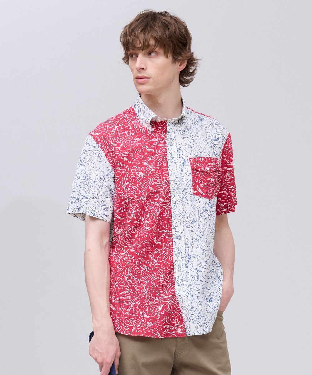 J.PRESS MEN 【J.PRESS YACHT CLUB】アーバンリゾート アロハ シャツ / B.D. 