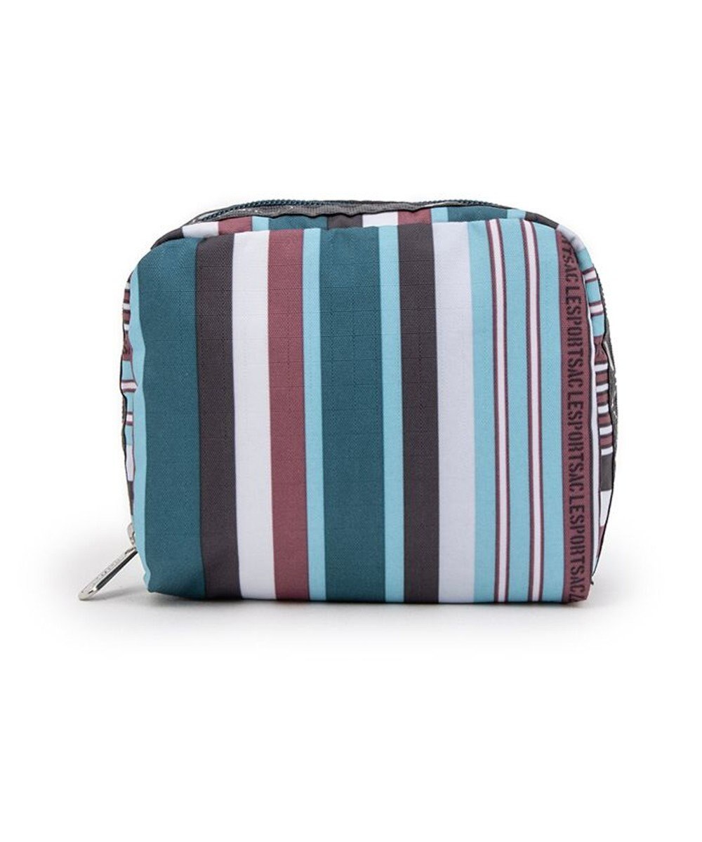 LeSportsac SQUARE COSMETIC/ファンシーストライプ 