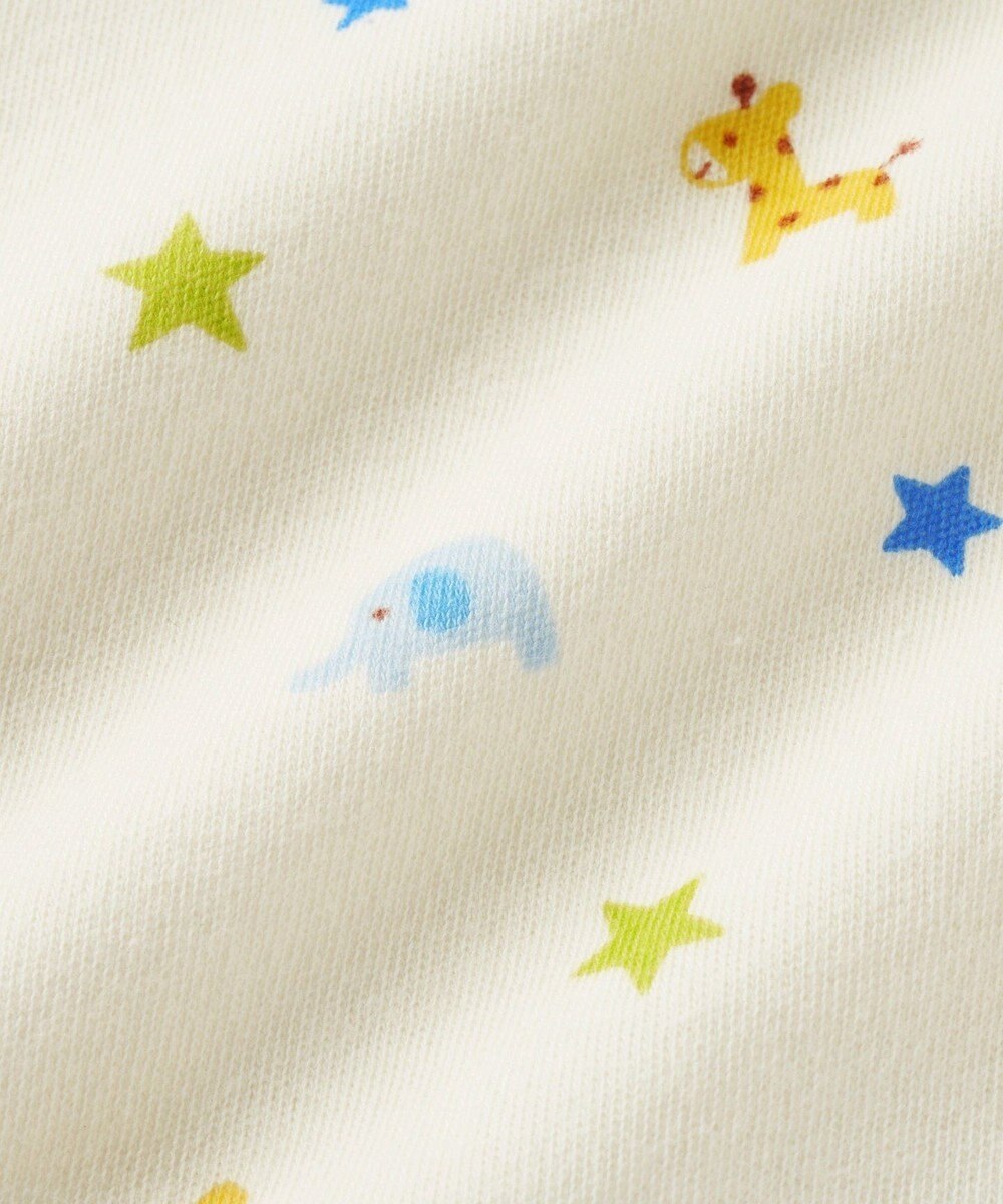 MIKI HOUSE HOT BISCUITS 【70-90cm】 長袖ボディシャツ２枚セット(かぶり仕様) 