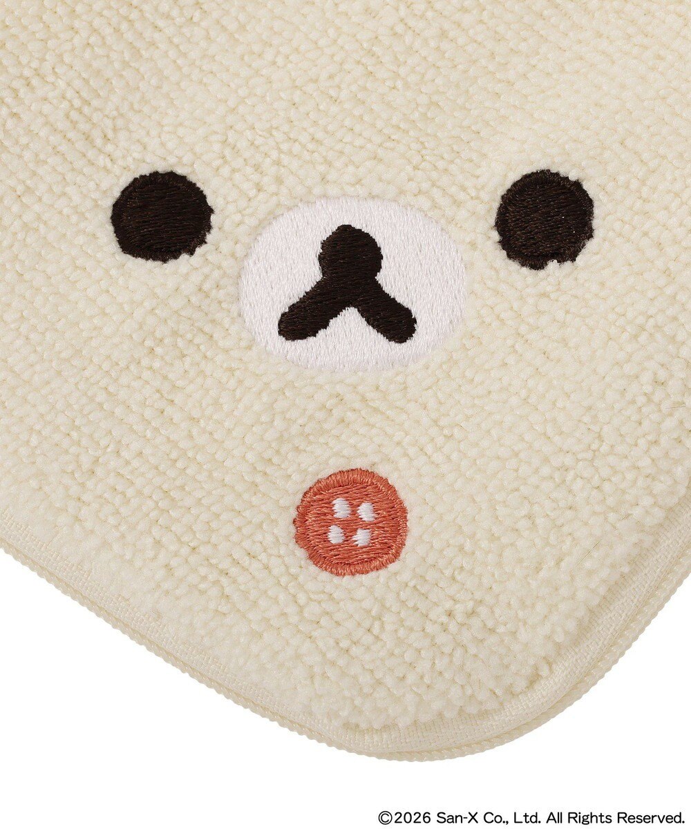 earth music&ecology 【予約】リラックマ×earth 2wayジップハンカチ 