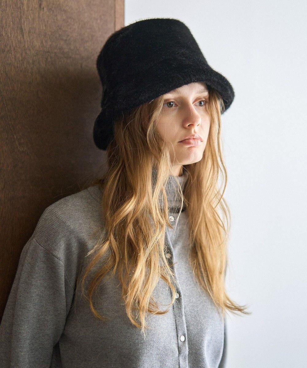 AMERICAN HOLIC ファーバケットハット 